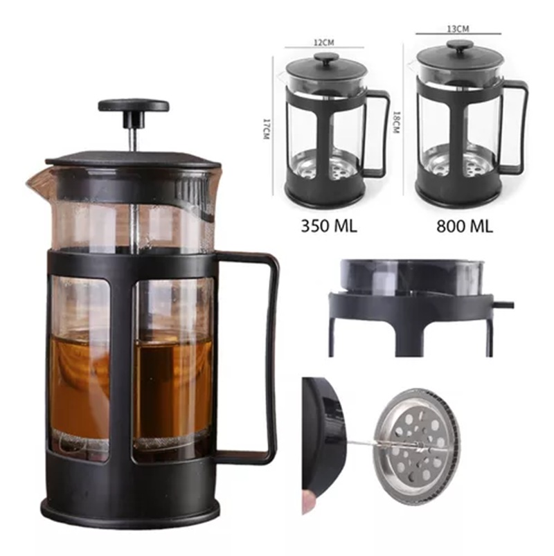 Cafetera Prensa Francesa 800ml En Vidrio